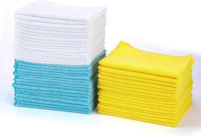 Microfiber Cleaning Cloths, 48-Pack
