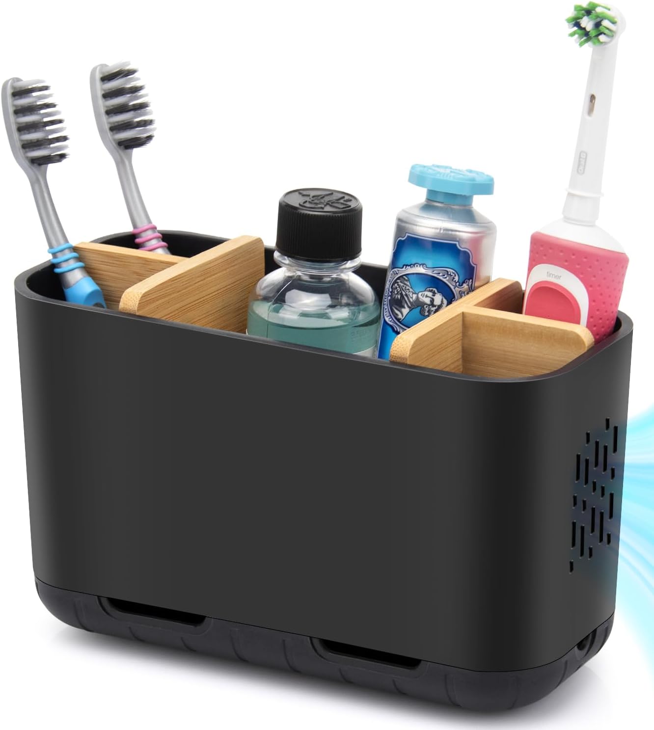 GFWARE Black Toothbrush Holder